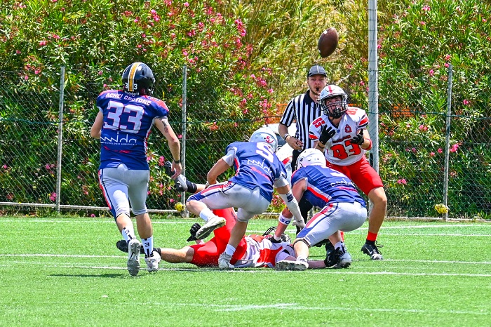 Crusaders Cagliari: travolti anche gli Achei si va a trovare i Legionari